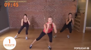Video 10 minute Pilates Victoria Secret Model workout